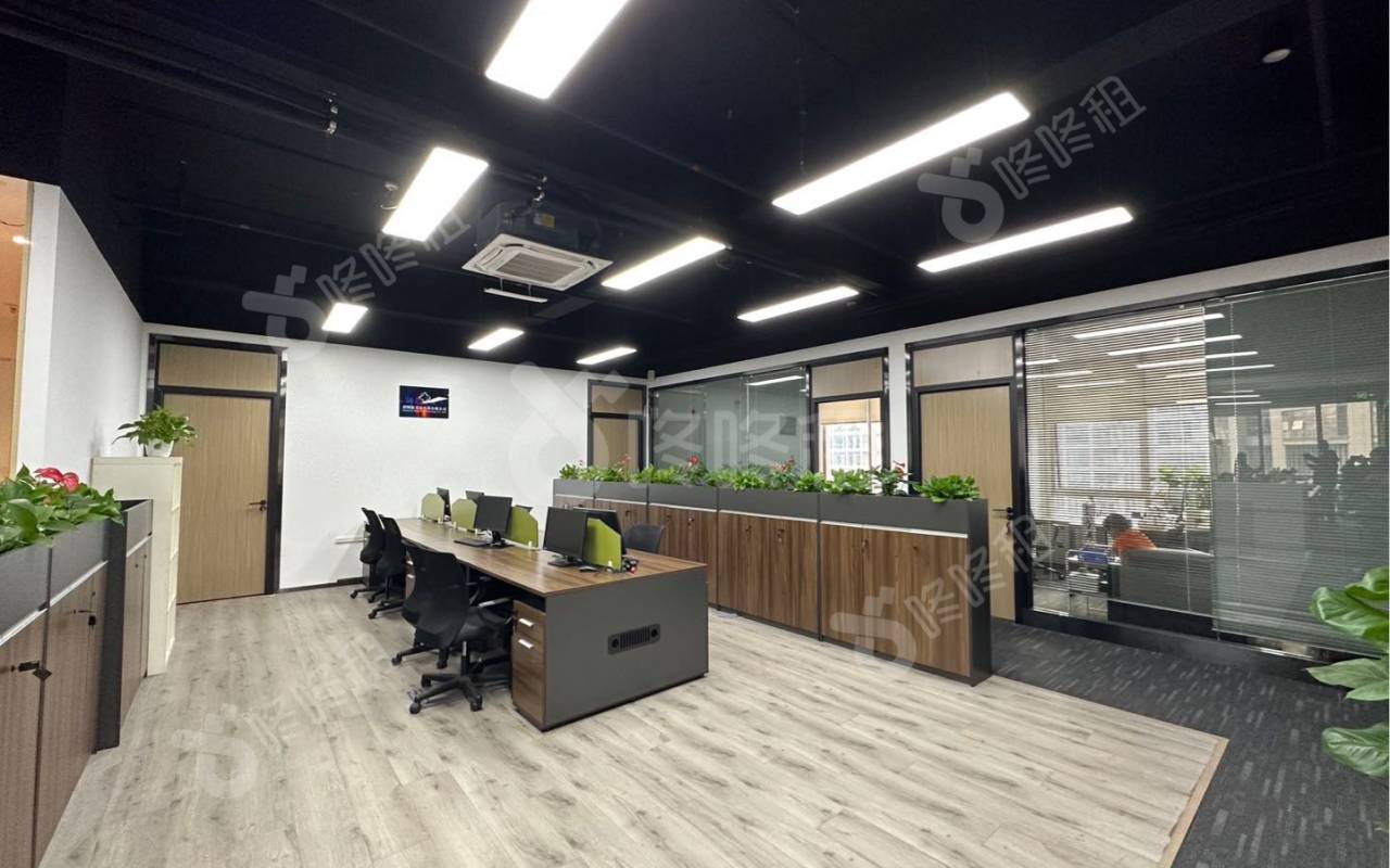 侨城坊_400平_精装_办公室开间