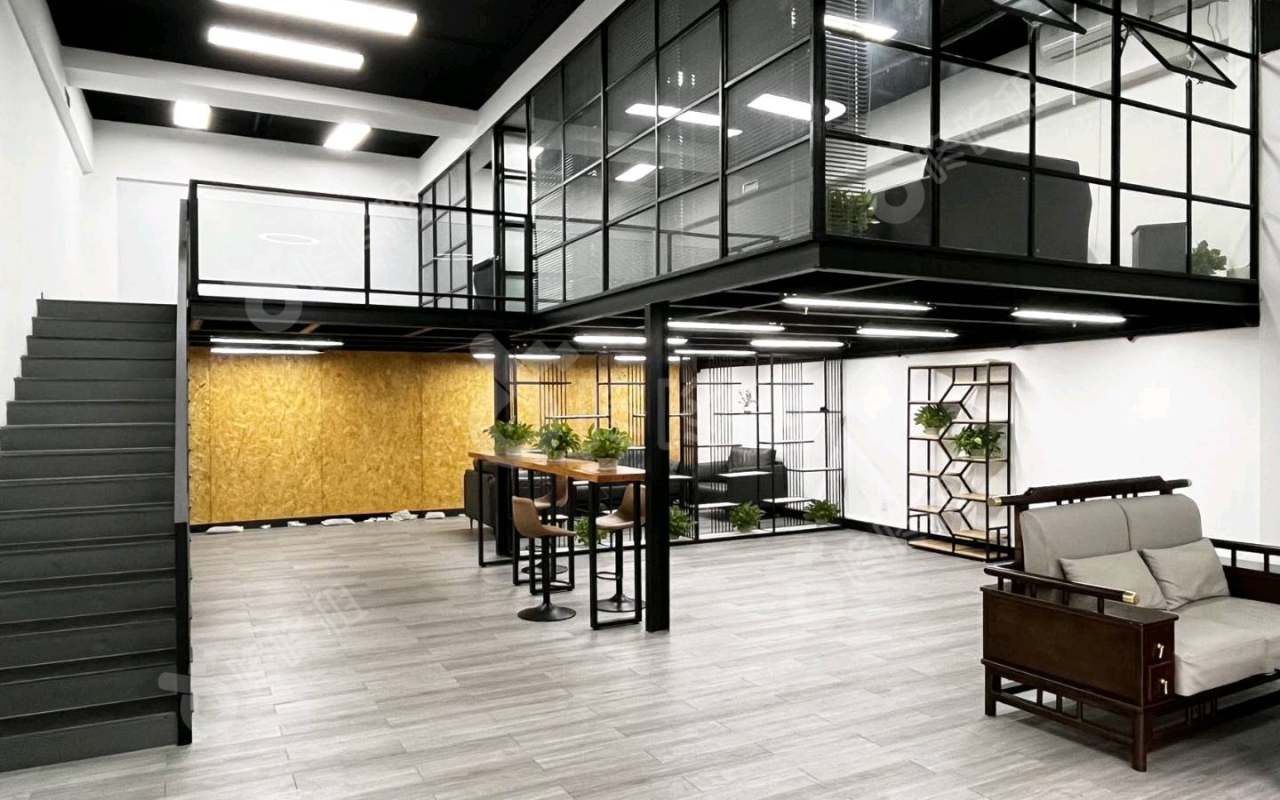 天汇大厦_191平_精装_办公室开间