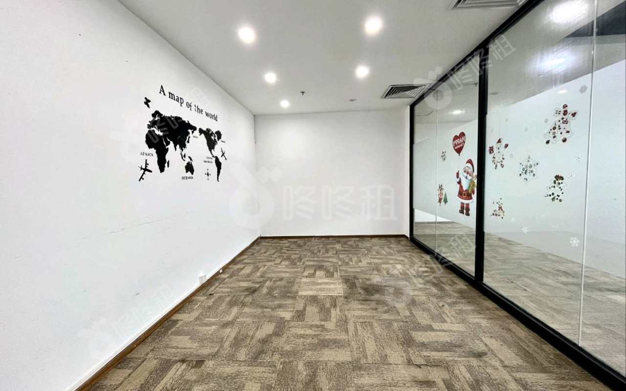 凯达尔集团大厦_418平_精装_办公室隔间