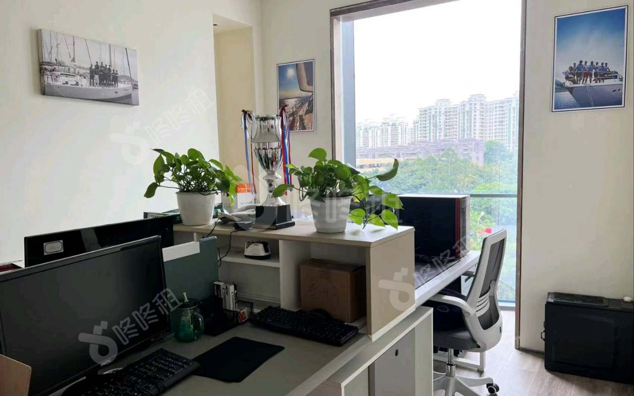 天健创智中心（天健科技大厦）_400平_豪装_办公室隔间