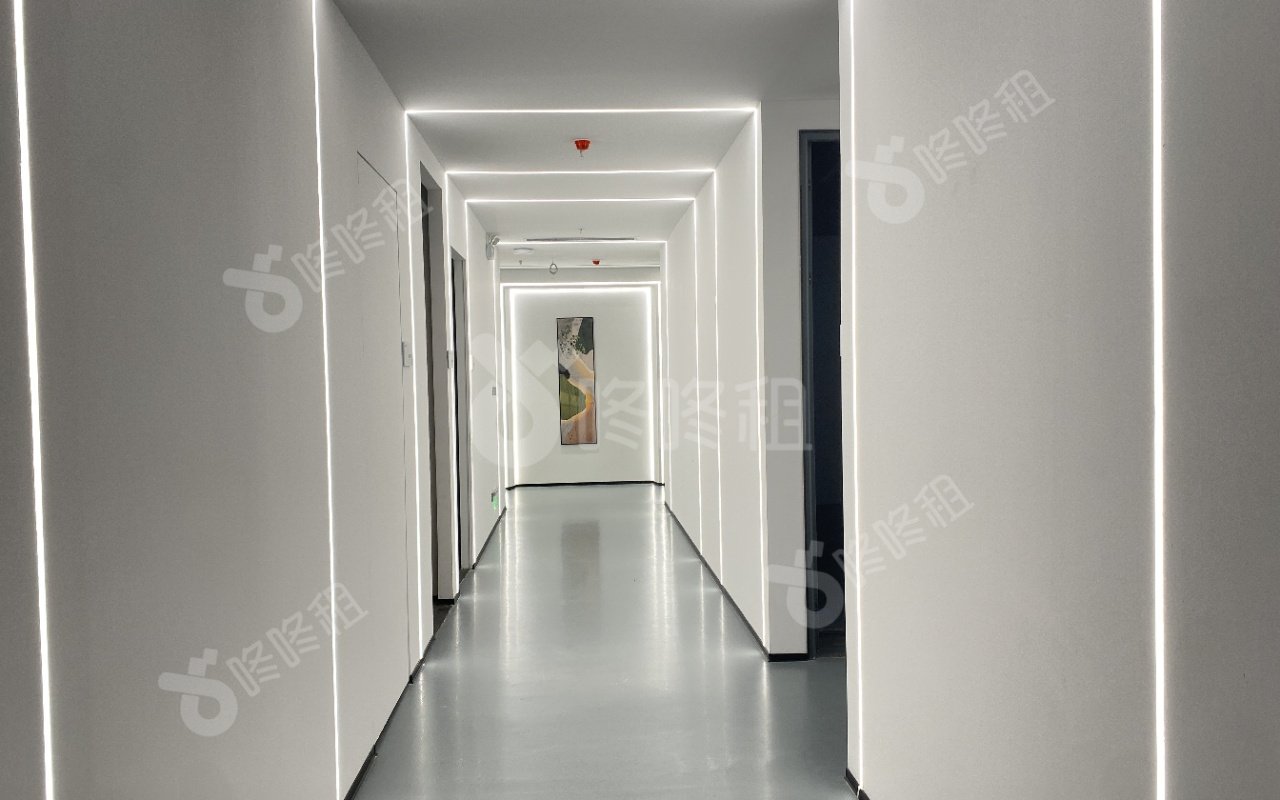 匠造数字产业园_1280平_精装_办公室隔间