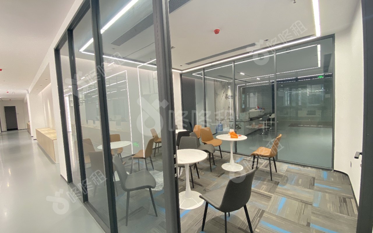 匠造数字产业园_1280平_精装_办公室隔间