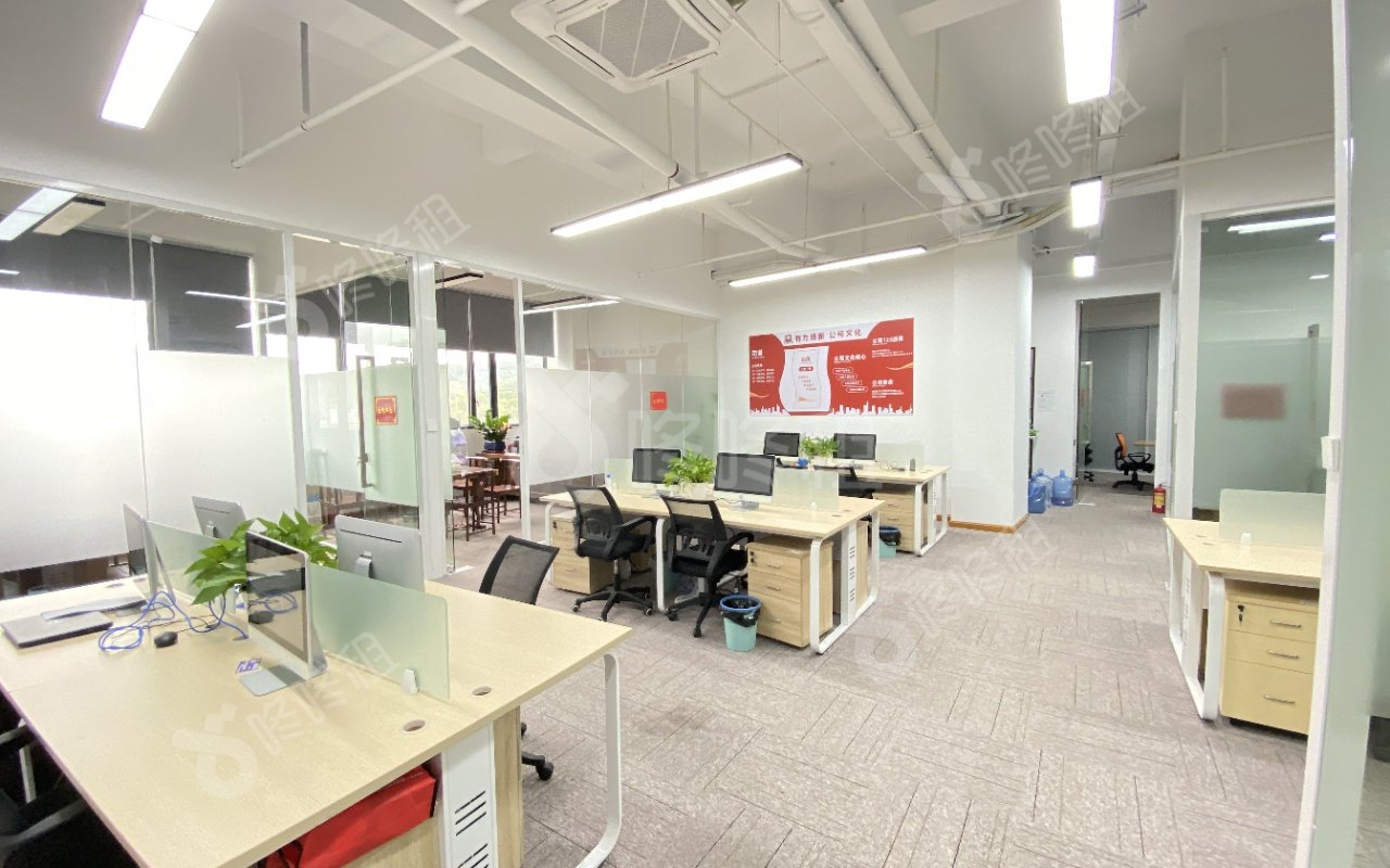 匠造数字产业园_511平_精装_办公室开间
