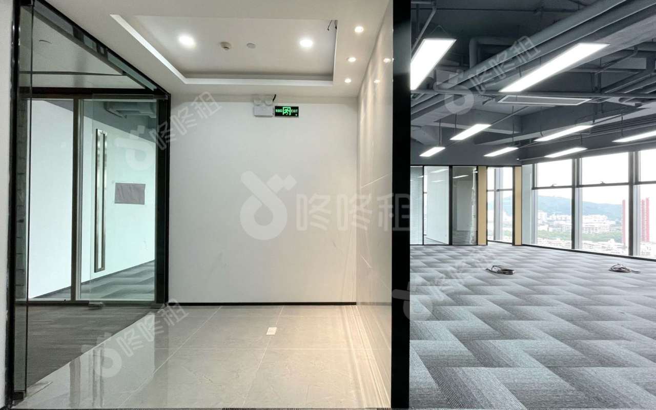 同方科兴科学园_308平_定制装修_前台