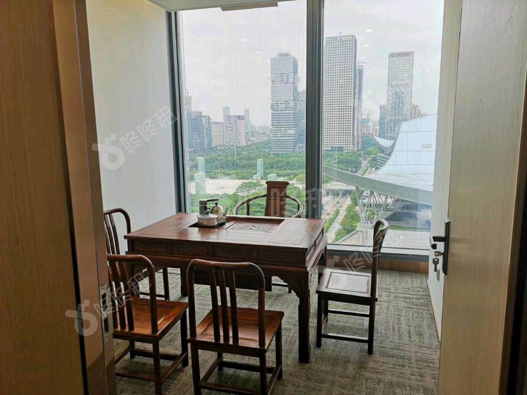 诺德金融中心_189平_豪装_办公室隔间