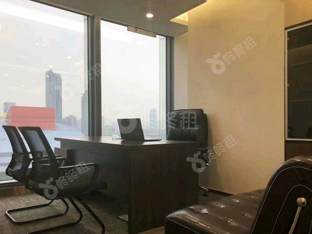 诺德金融中心_189平_豪装_办公室隔间