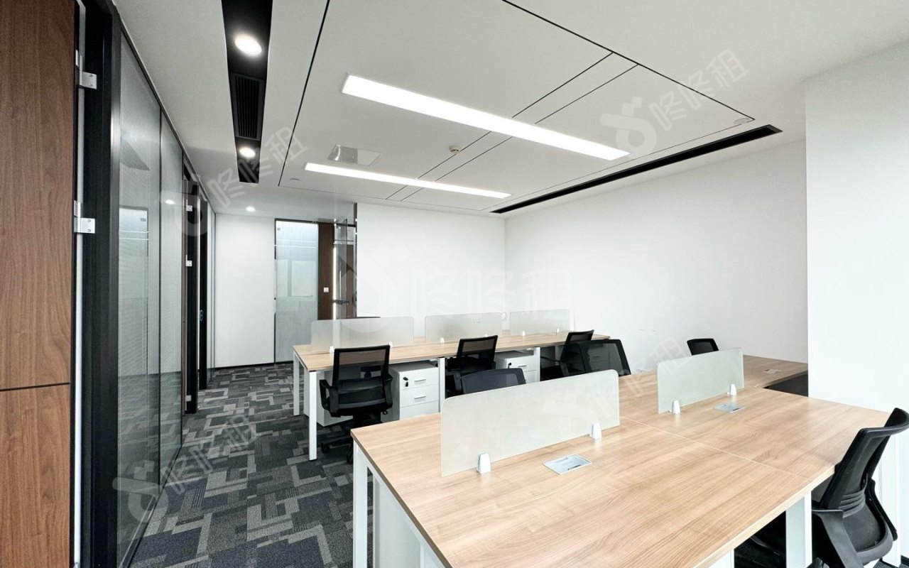 大族科技大厦_100平_精装_办公室开间