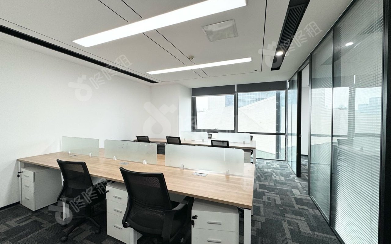 大族科技大厦_100平_精装_办公室开间