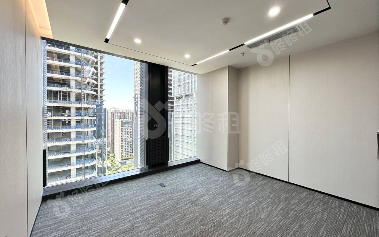 天珑移动大厦_244平_豪装_办公室隔间