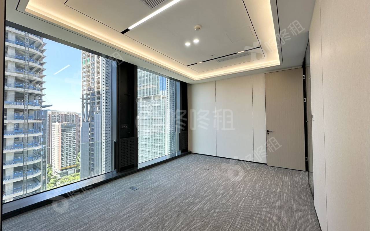 天珑移动大厦_244平_豪装_办公室隔间