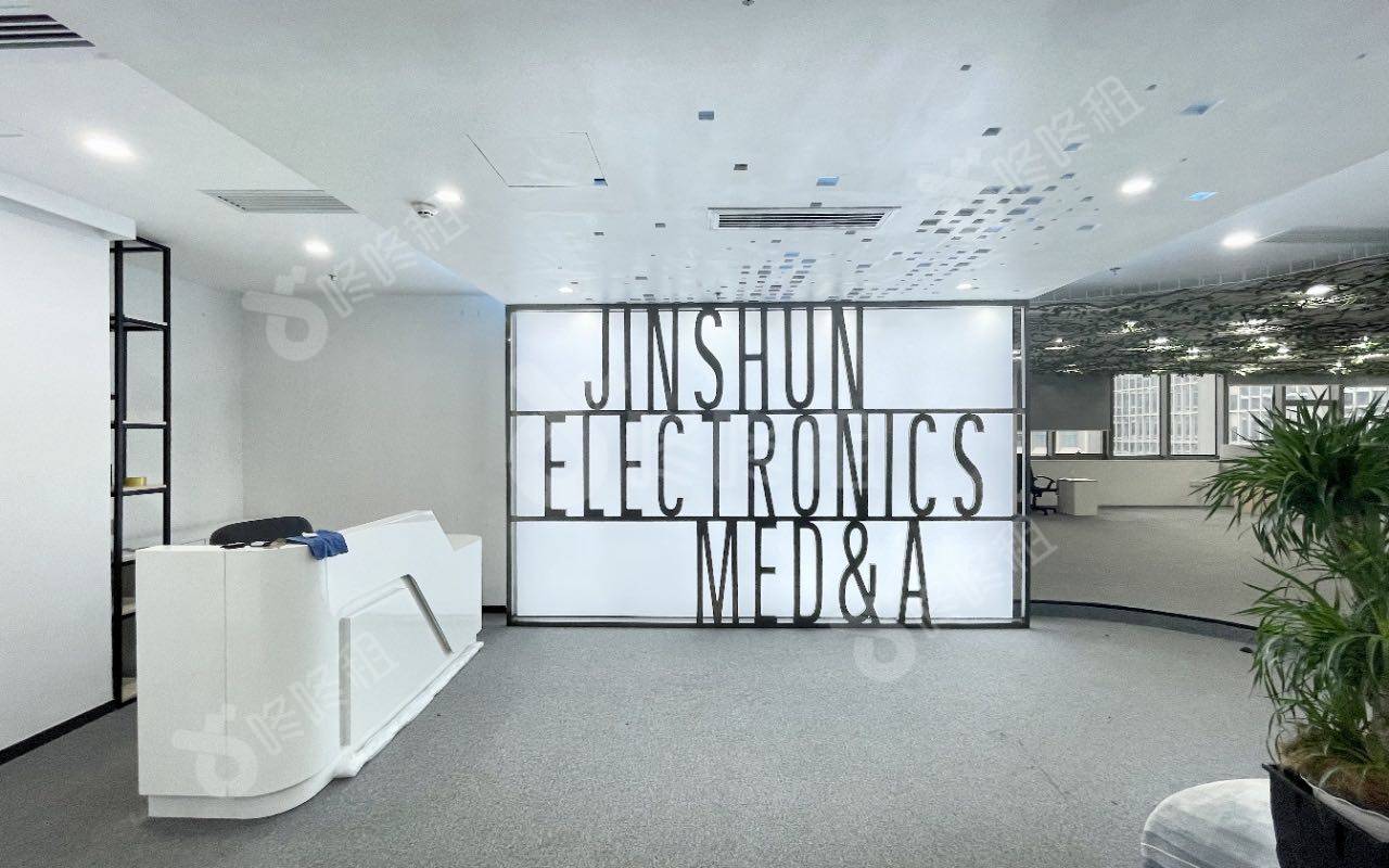 深圳市软件产业基地_670平_精装_前台