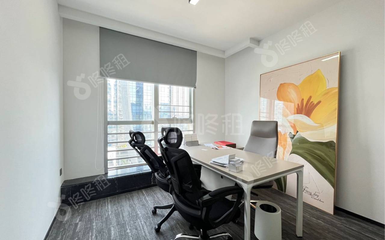 龙光世纪大厦_173平_豪装_办公室隔间