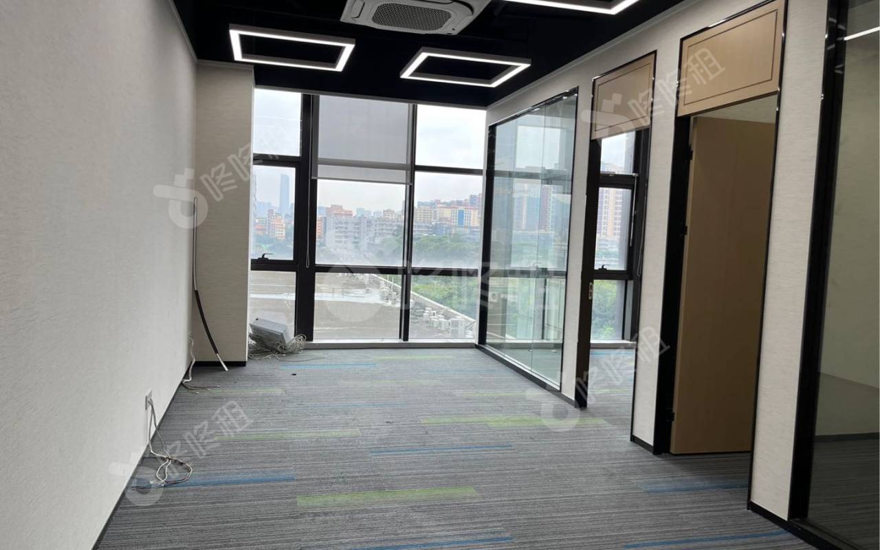 神舟天运大厦_145平_精装_办公室开间