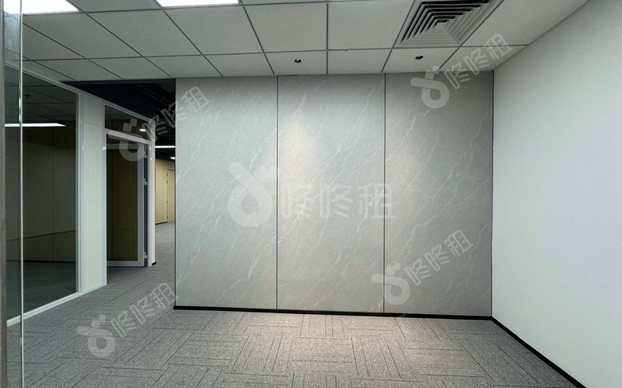 万科创智云中心_300平_豪装_前台