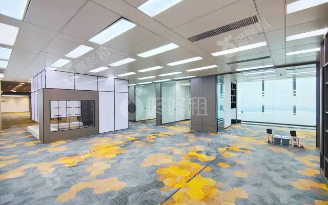 京基滨河时代_1199平米_精装_办公室房源出租