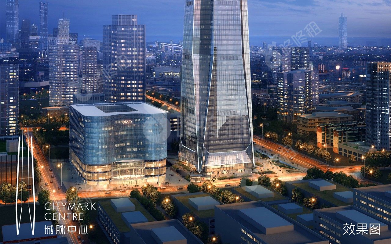 城脉中心_楼盘外观图