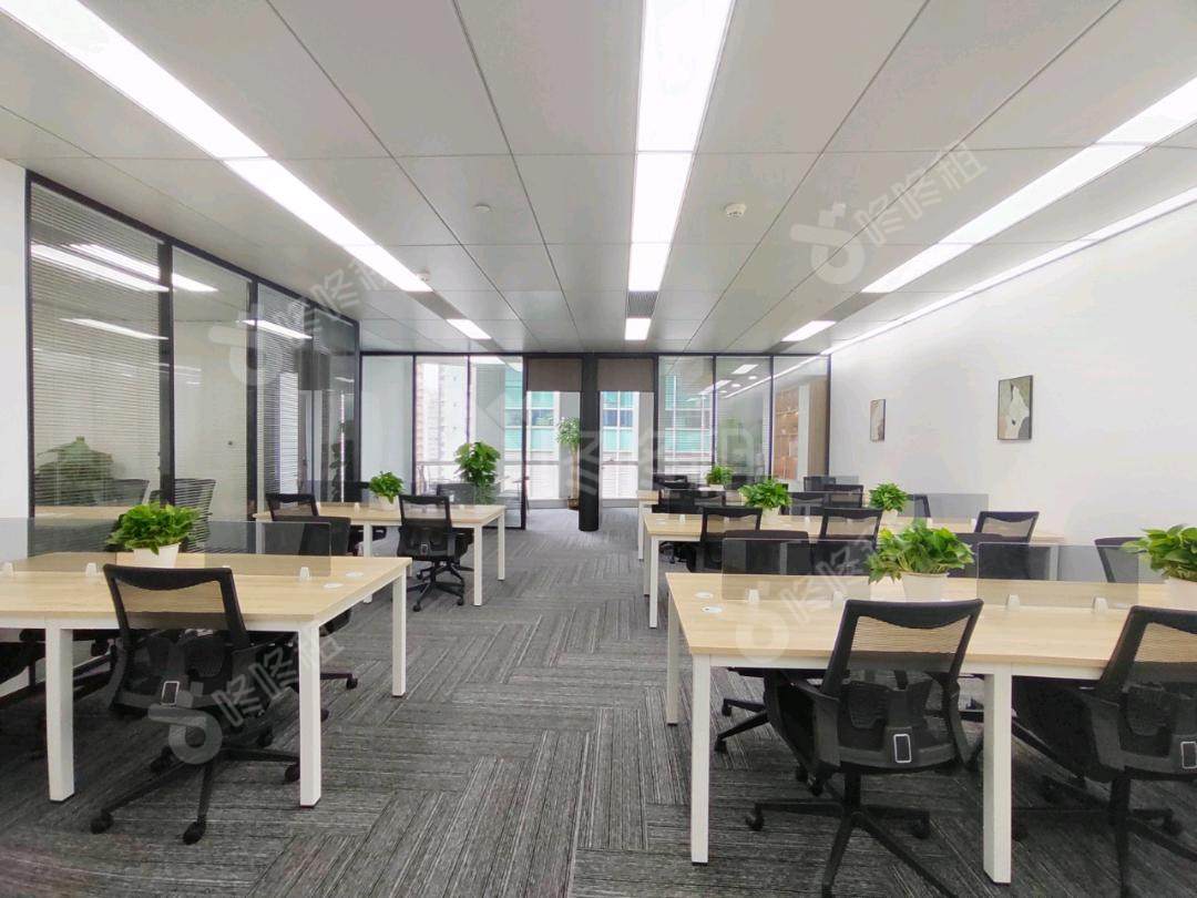 远洋大厦_269平_精装_办公室开间