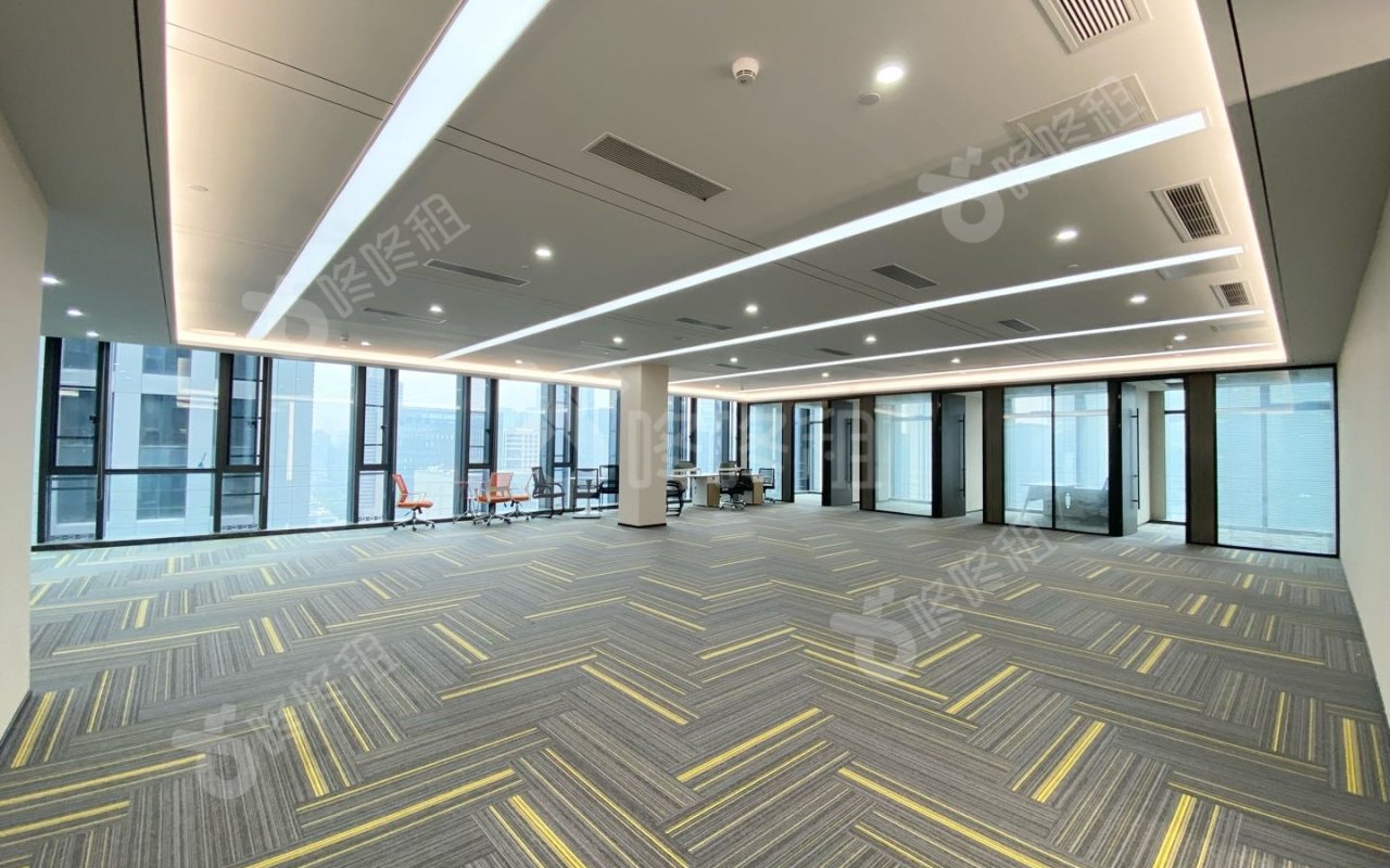 北邮科技大厦_652平_精装_办公室开间