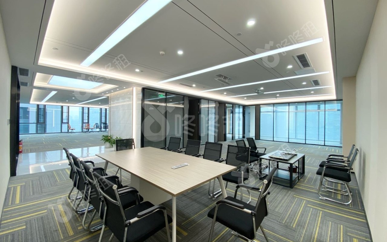 北邮科技大厦_652平_精装_办公室开间