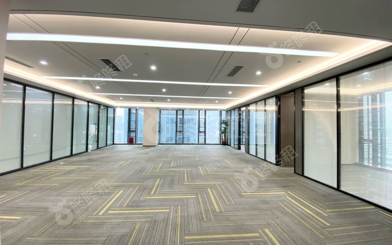 北邮科技大厦_350.55平_精装_办公室开间