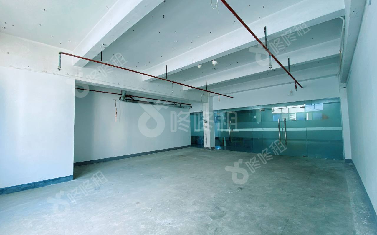 优创空间_130平_精装_办公室开间