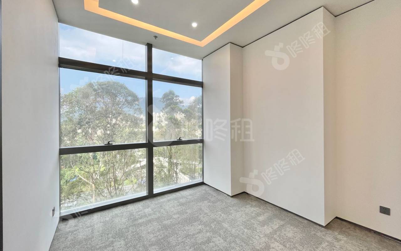 绿景美景广场_196平_豪装_办公室隔间