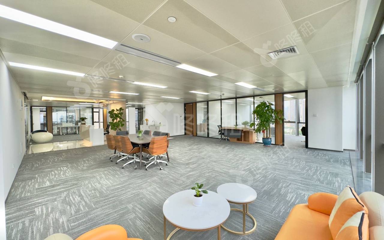 尚美科技大厦_676平_精装_办公室开间