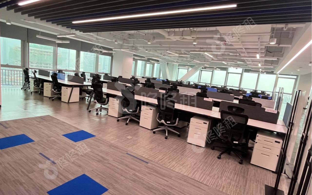 阿里云大厦_2034.83平_豪装_办公室开间