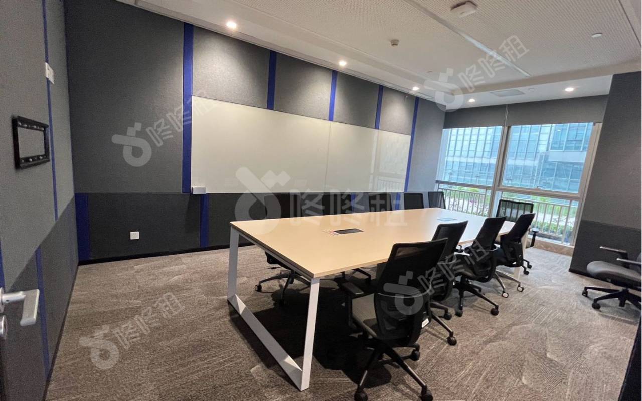 阿里云大厦_2034.83平_豪装_办公室隔间