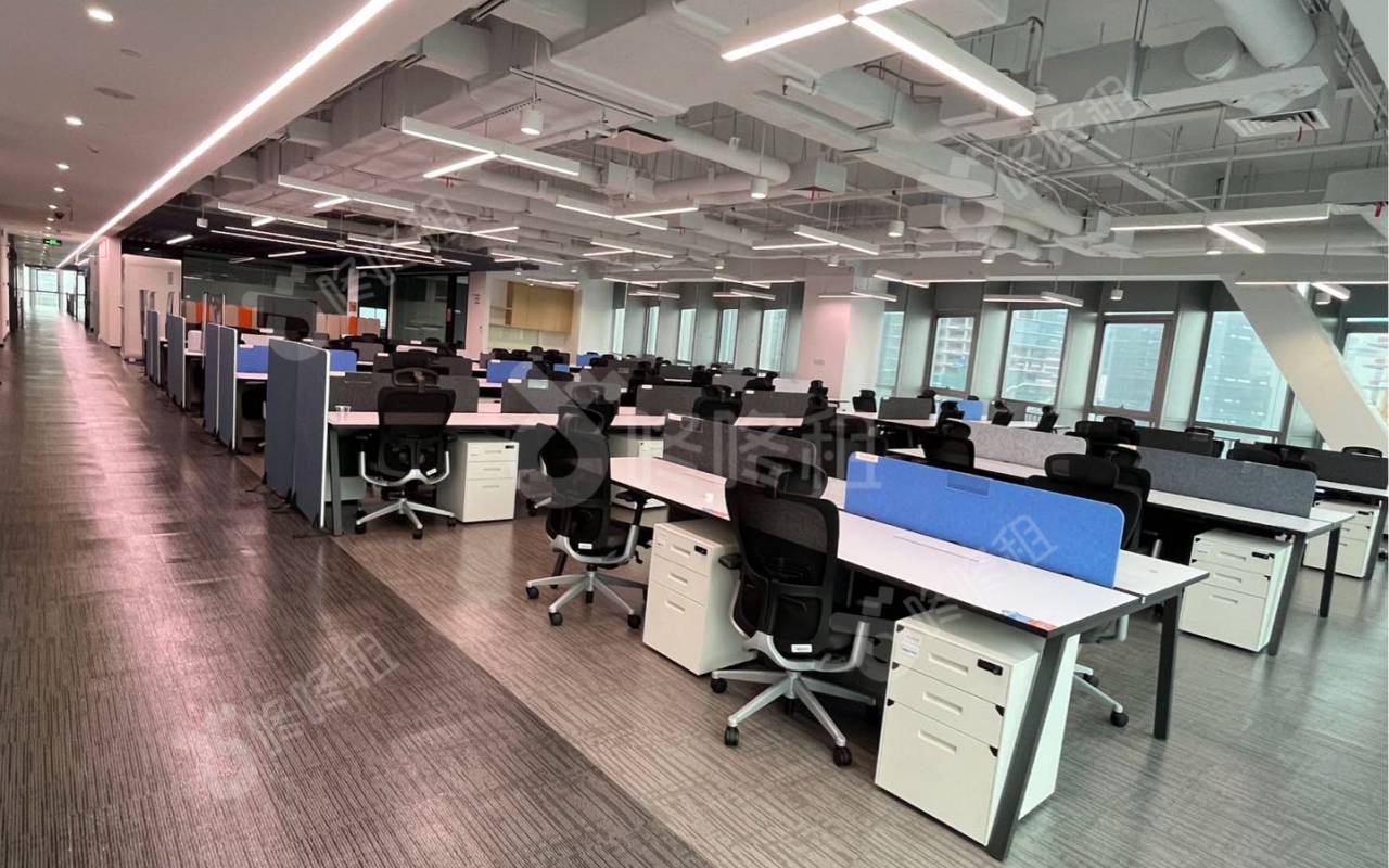 阿里云大厦_2034.83平_豪装_办公室开间