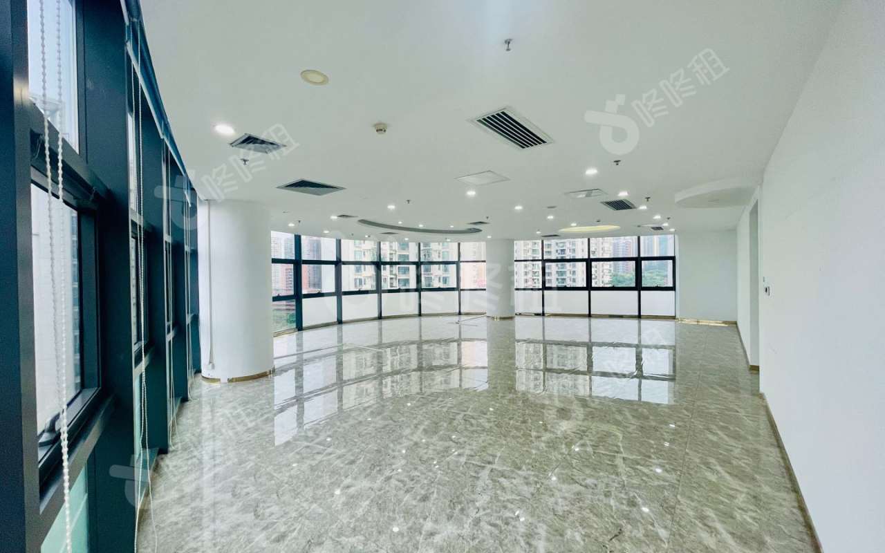 荔源商务大厦(荔园广场)_498平_精装_办公室隔间
