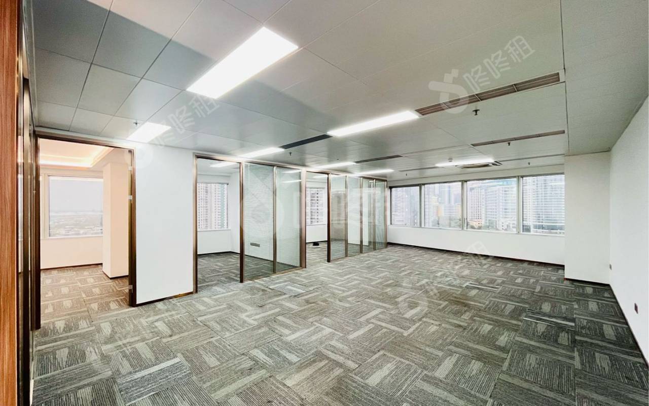 中信大厦_251.64平_精装_办公室开间