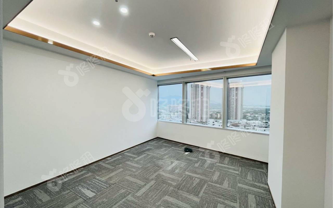 中信大厦_251.64平_精装_办公室隔间