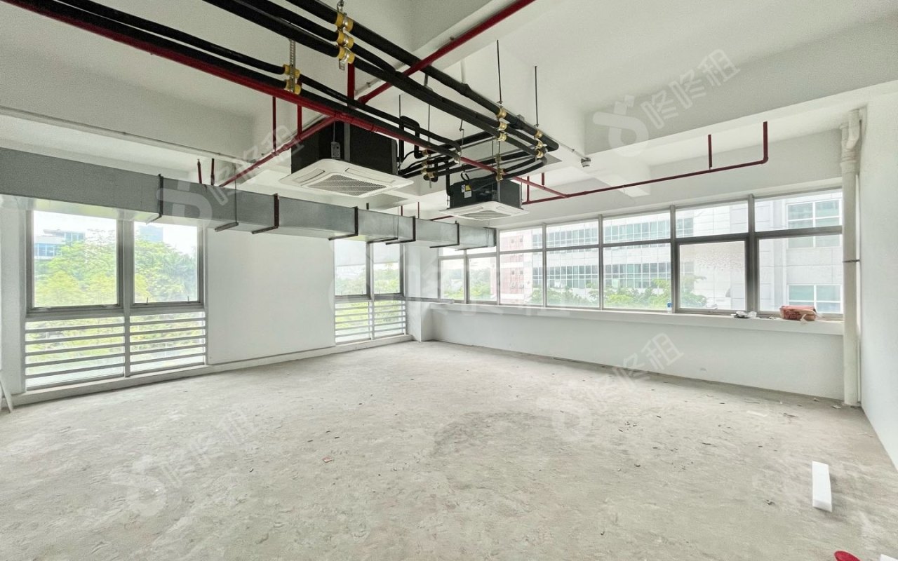 奥萨医药产业园_1700平_精装_办公室开间