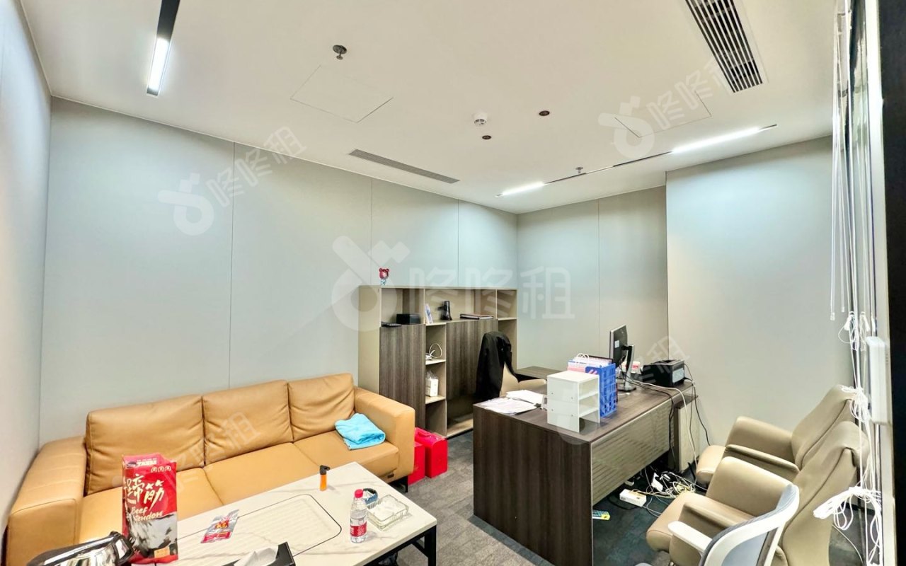 长园新材料港_169平_豪装_办公室隔间