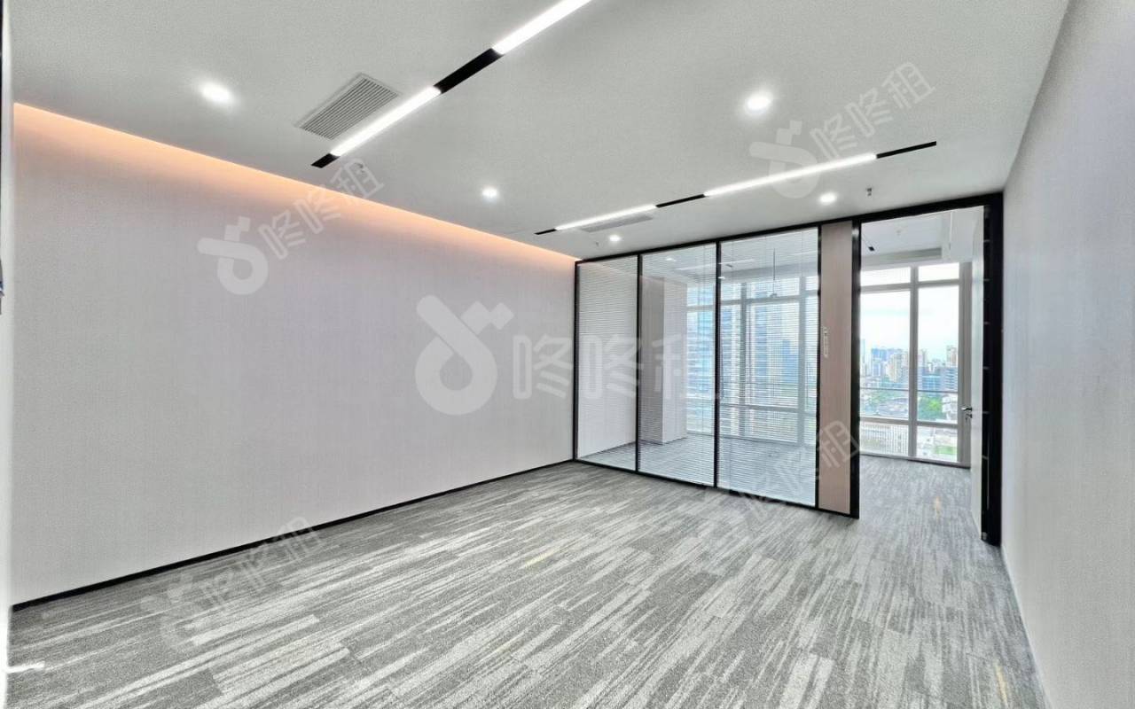 讯美科技广场_210平_精装_办公室开间