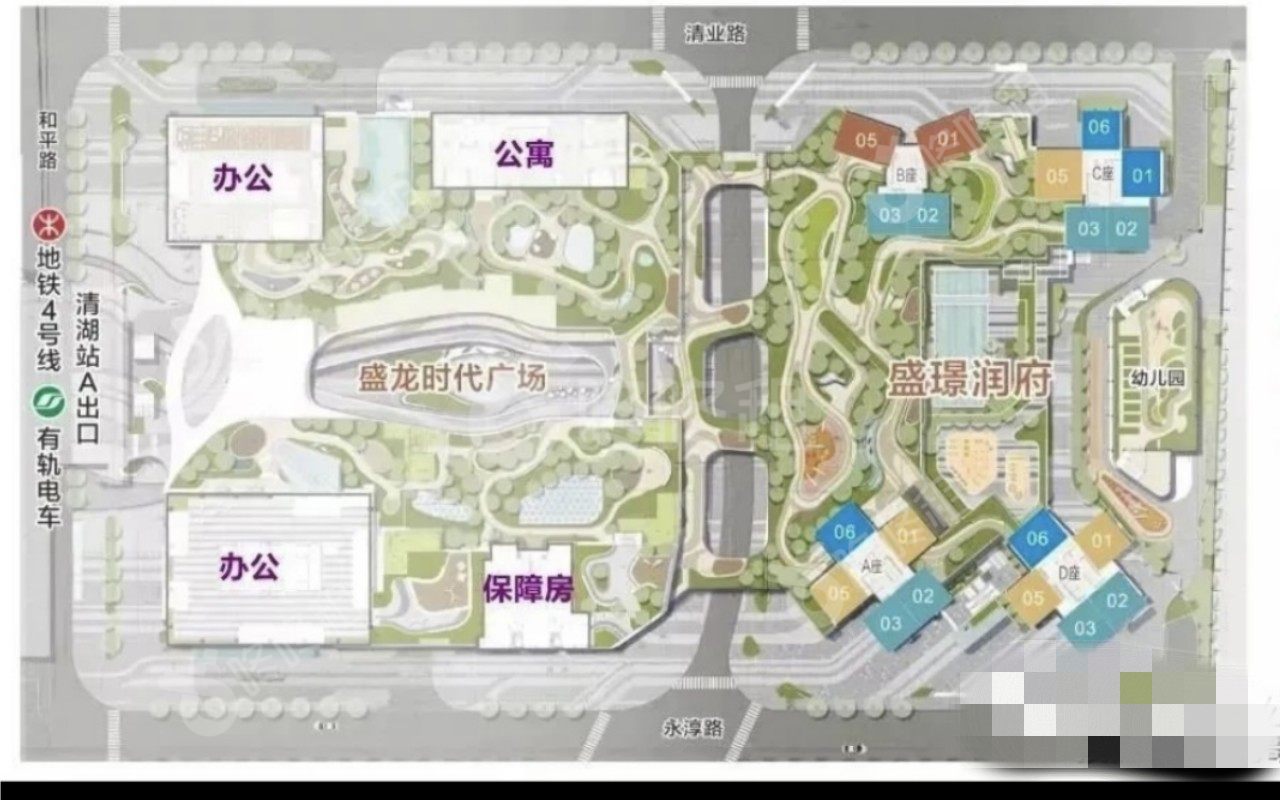 盛龙时代广场_楼盘外观图