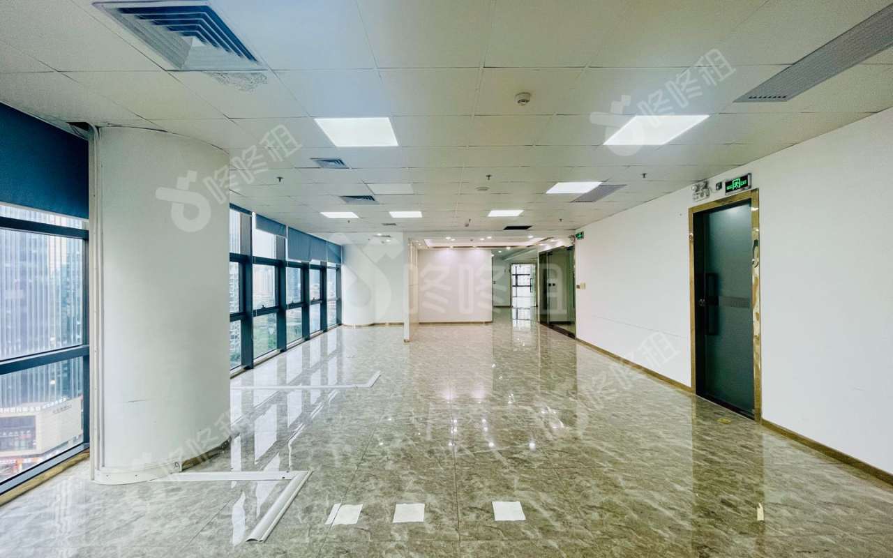 荔源商务大厦(荔园广场)_450平_精装_办公室开间
