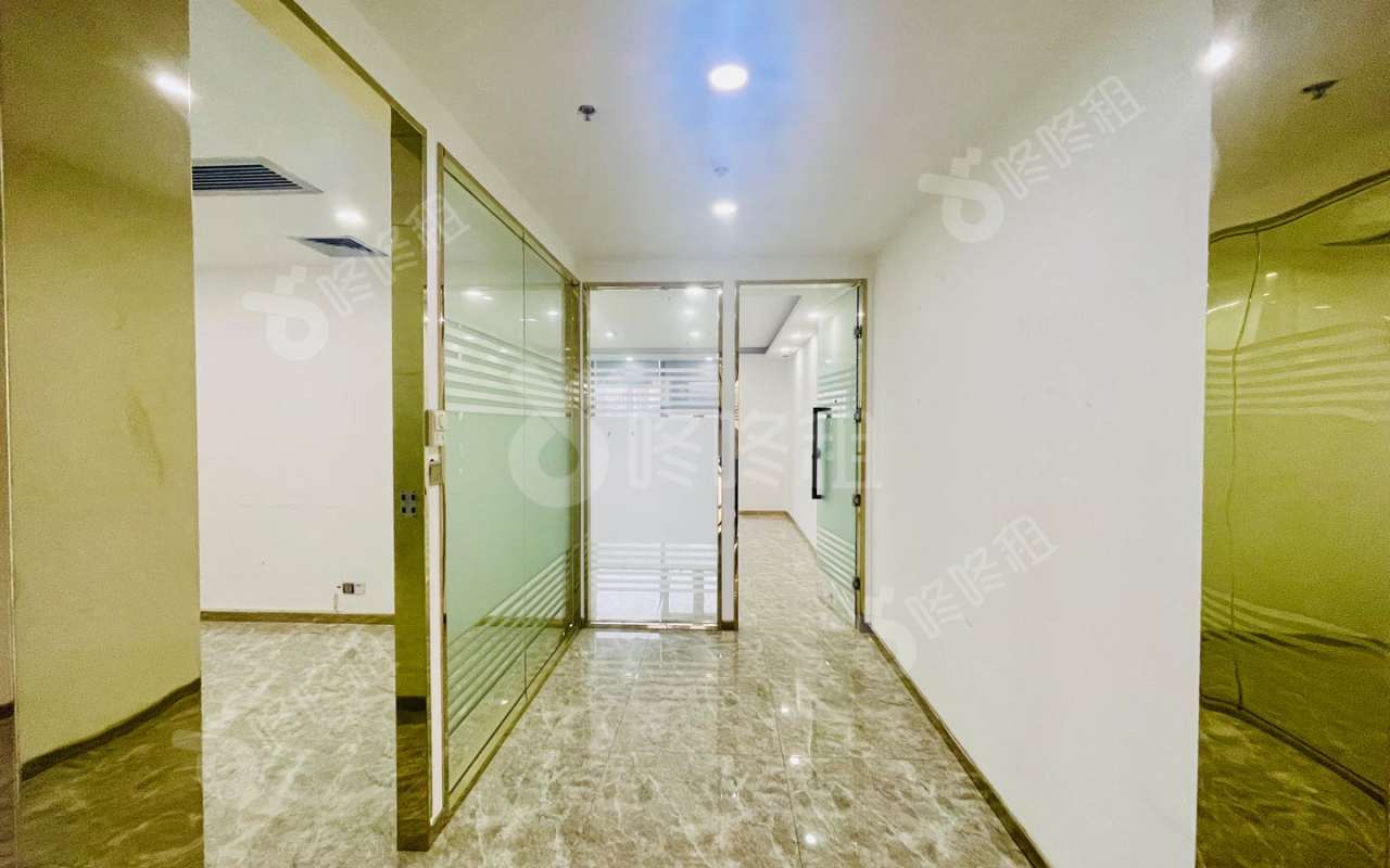 荔源商务大厦(荔园广场)_450平_精装_办公室开间
