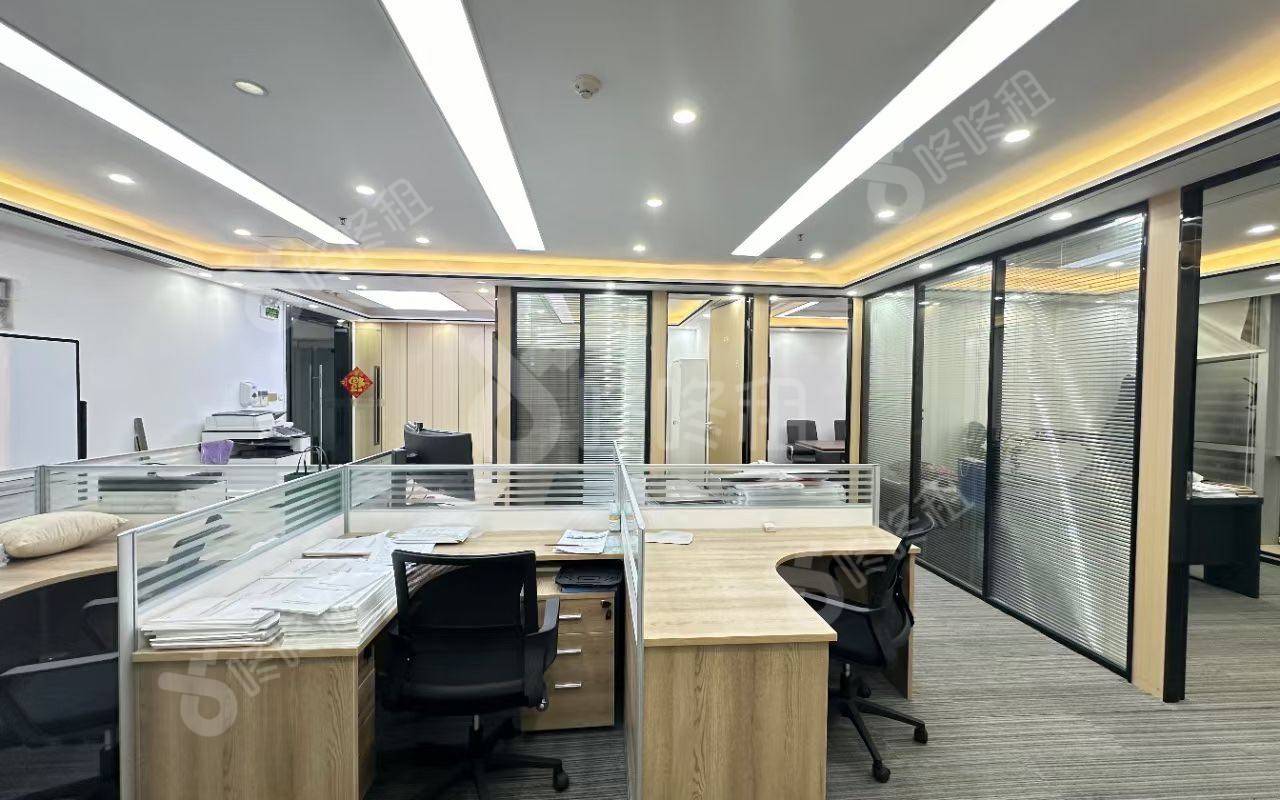 国际商会大厦_386平_精装_办公室开间