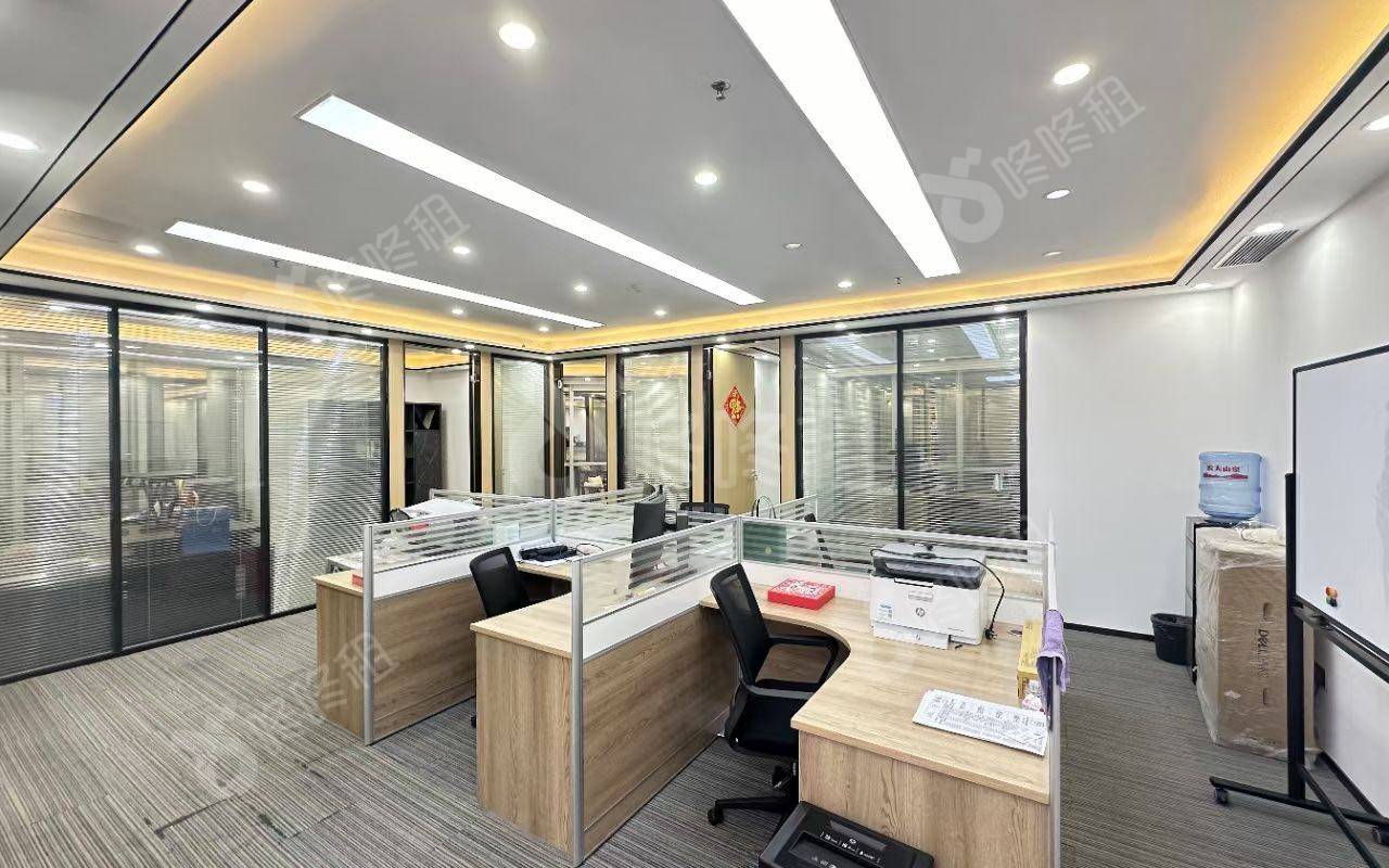 国际商会大厦_386平_精装_办公室开间