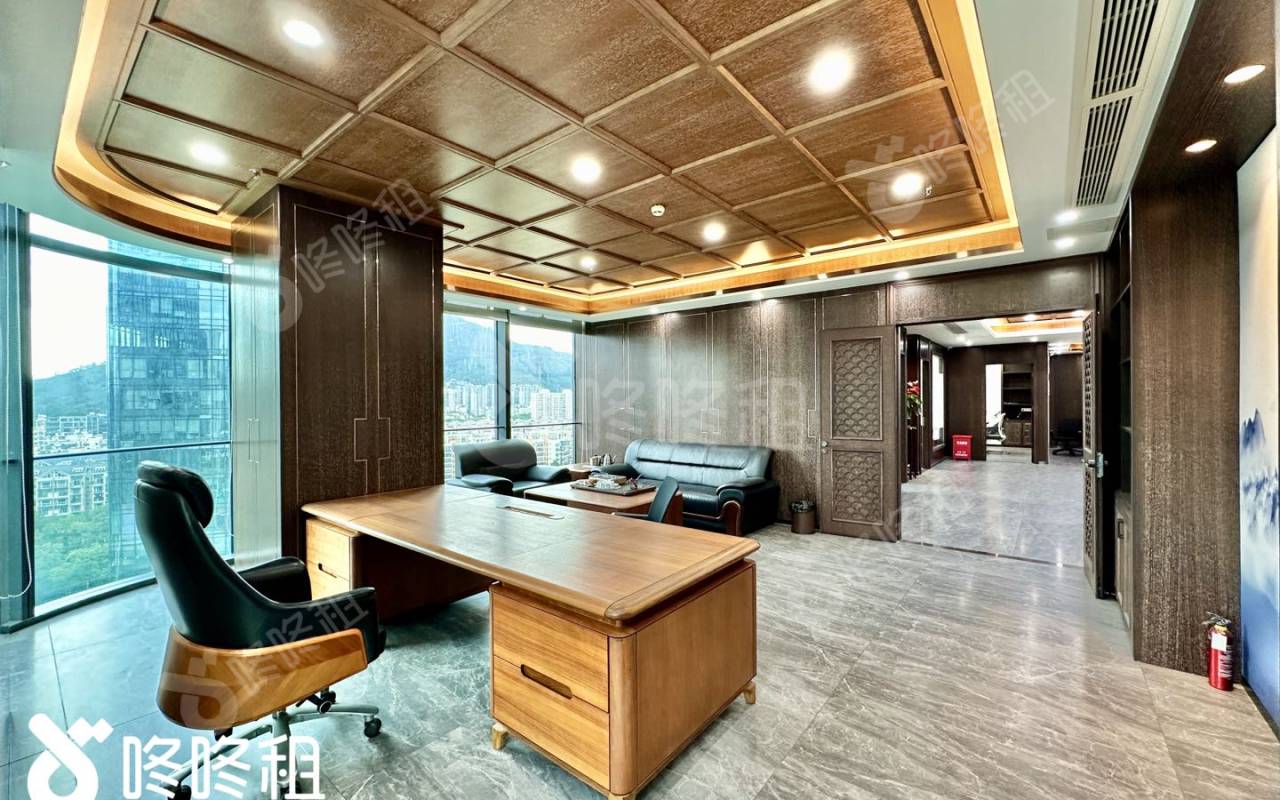 方大城_496平_精装_办公室隔间