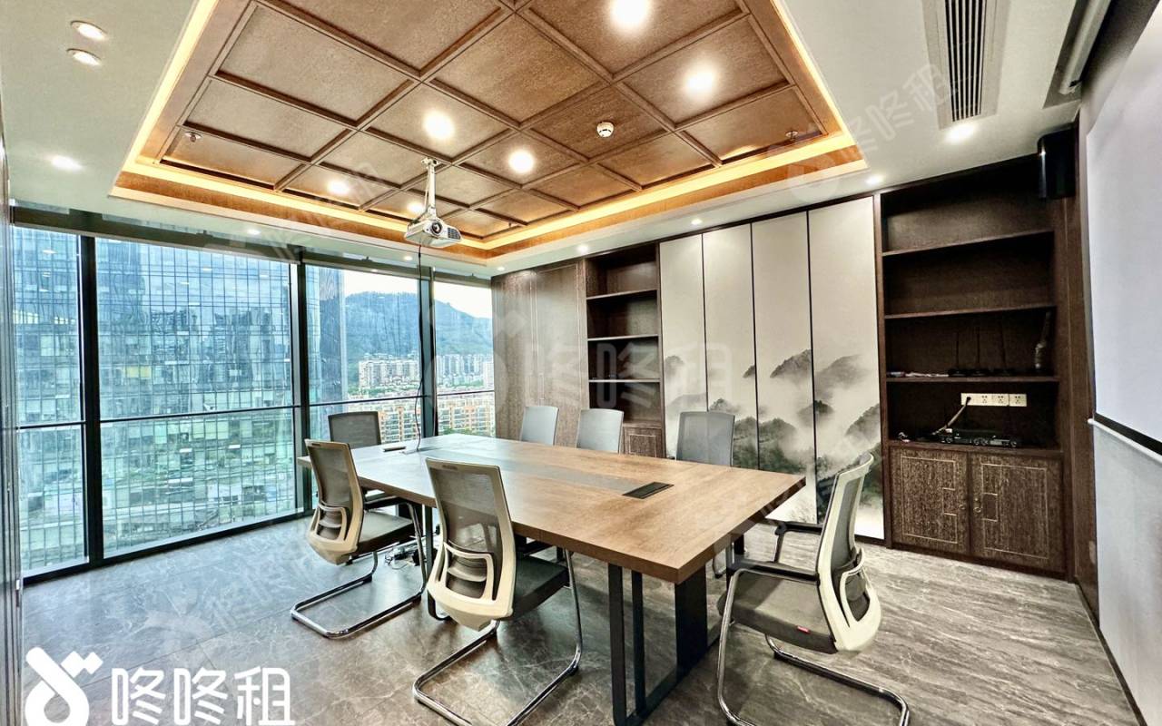 方大城_496平_精装_办公室隔间