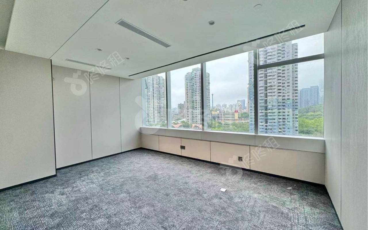 汉唐大厦_196平_豪装_办公室隔间