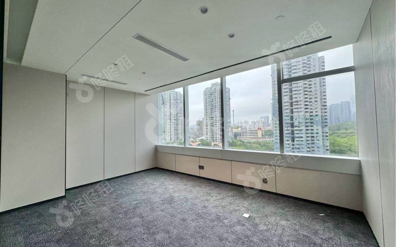 汉唐大厦_196平_豪装_办公室隔间