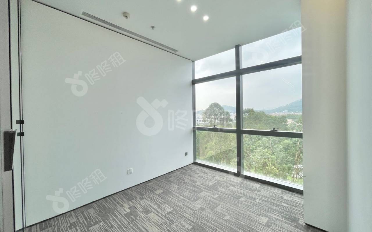 绿景美景广场_409平_豪装_办公室隔间