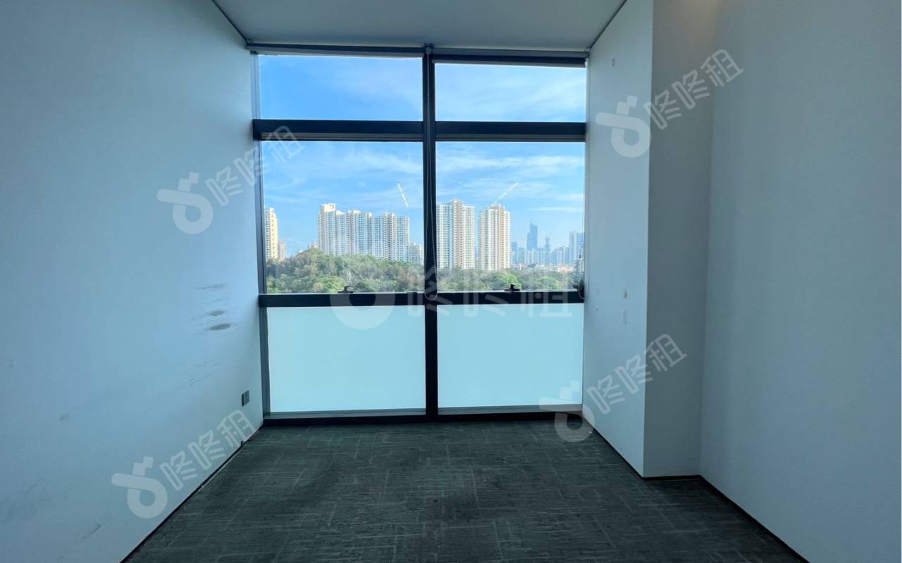 绿景美景广场_452平_豪装_办公室隔间