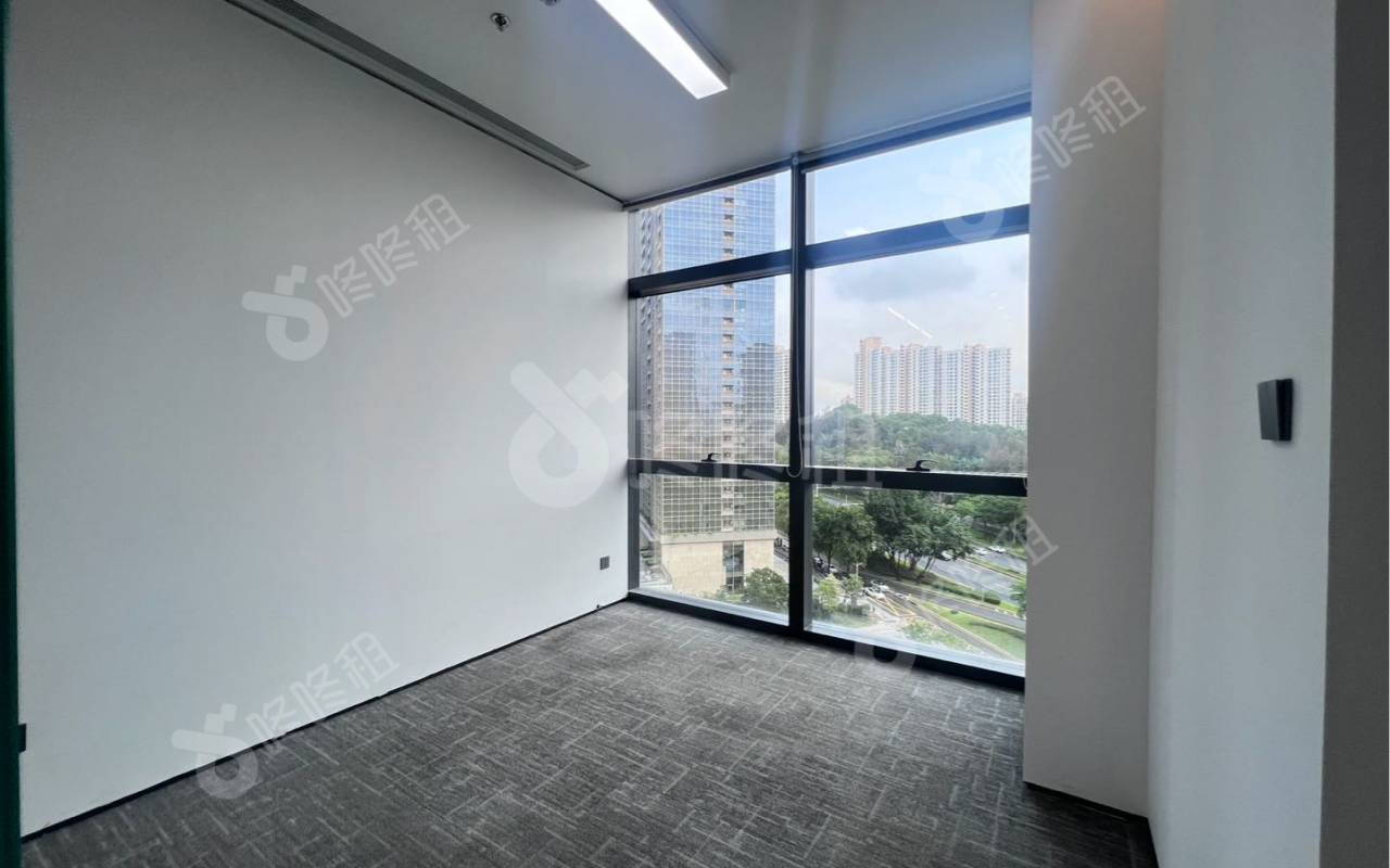 绿景美景广场_452平_豪装_办公室隔间