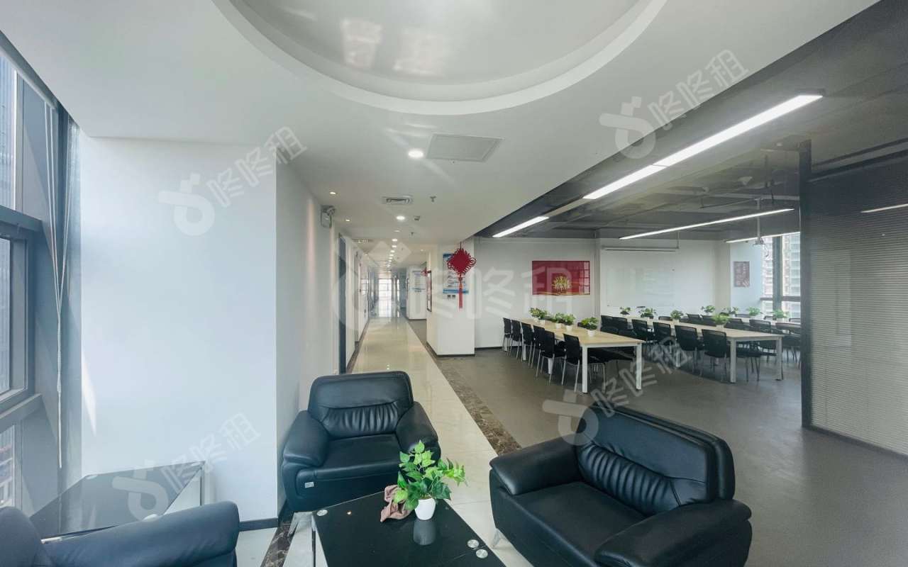 荔源商务大厦(荔园广场)_941.05平_精装_办公室开间