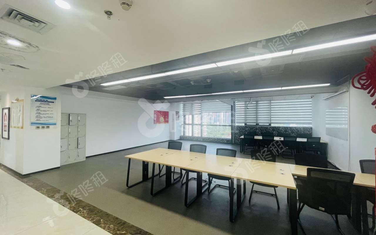 荔源商务大厦(荔园广场)_941.05平_精装_办公室开间